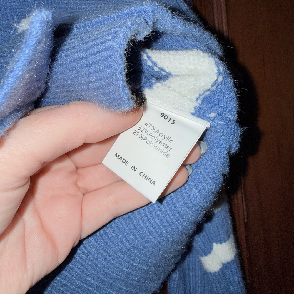 Blue Striped Sweater - Picture 5 of 5